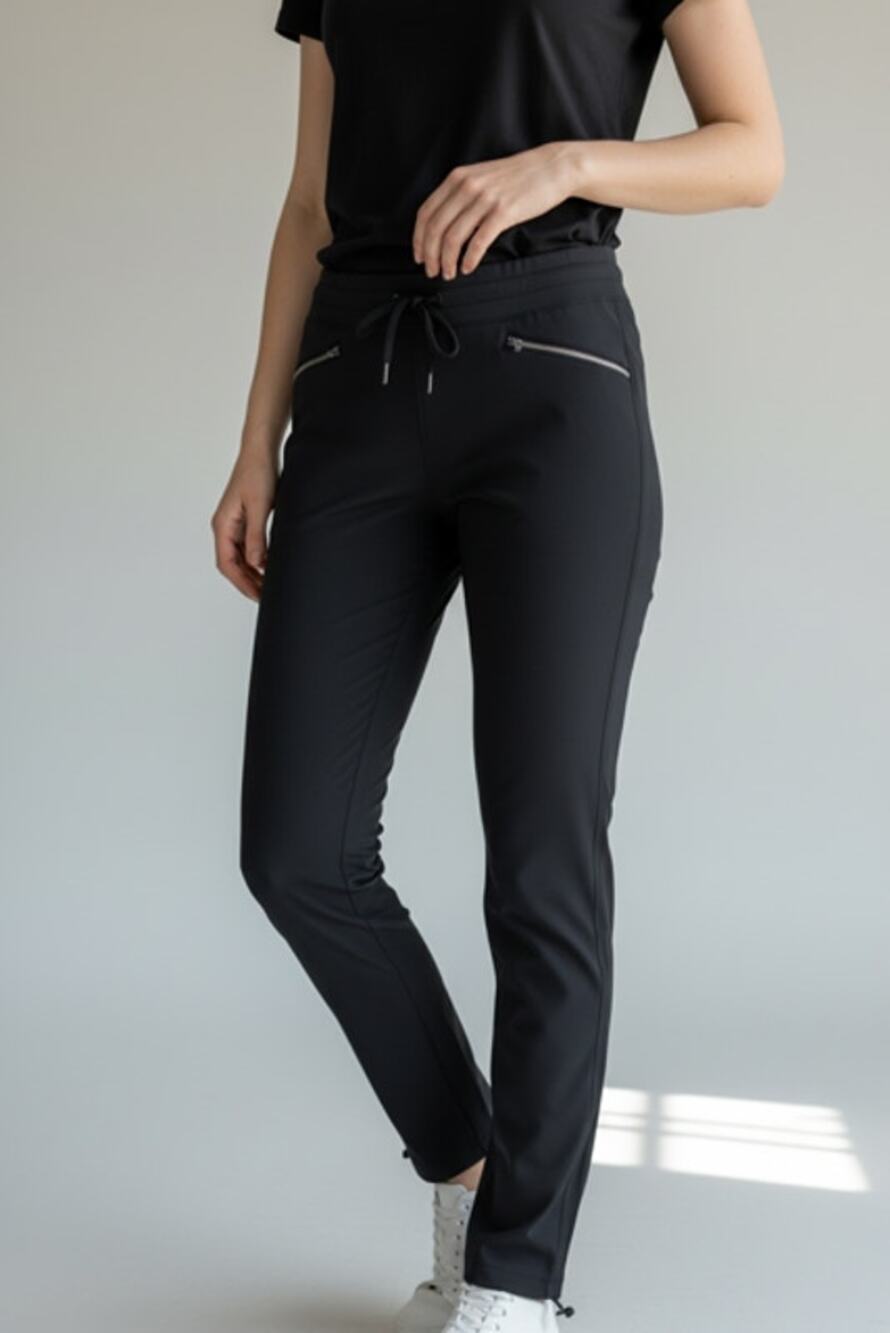 Athleta stretch pants in Size LT  in classic navy blue